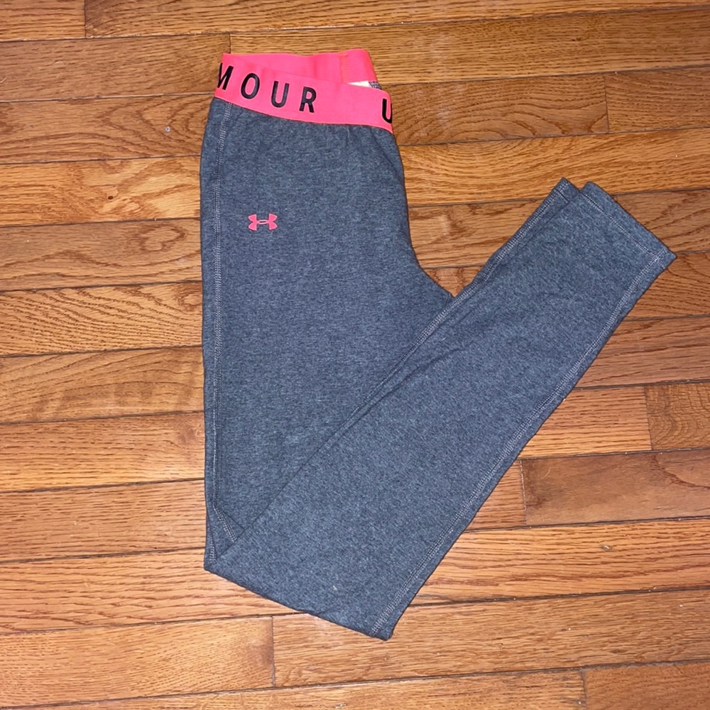 Grey under armour leggings